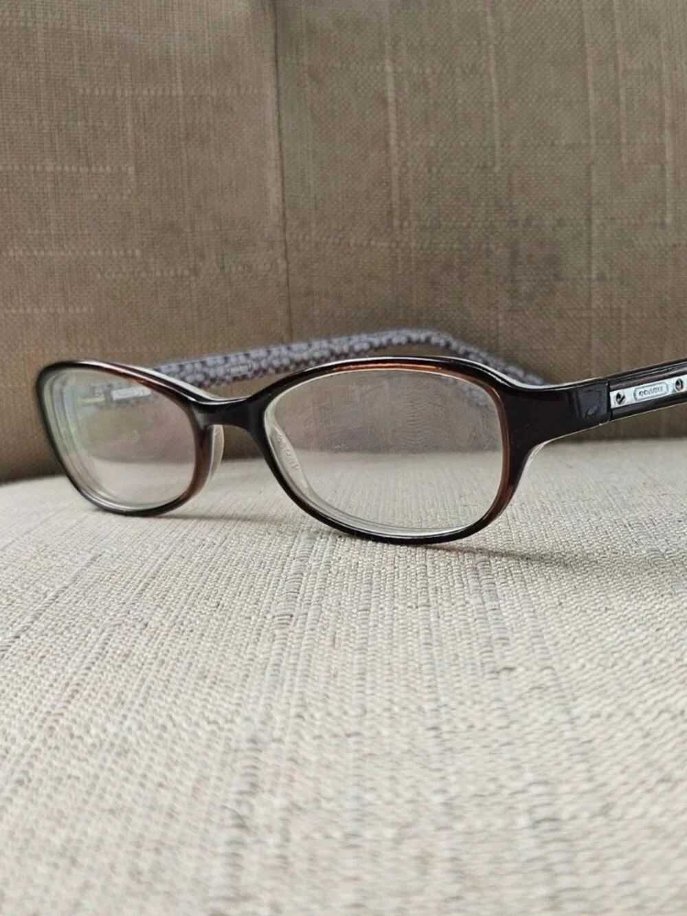 Coach Women Eyeglasses Frame 525 Brown Elana Eyewear Glasse Frame only